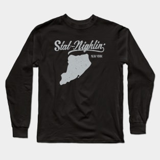 Stat-nighlin' Long Sleeve T-Shirt